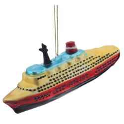 GAEM Украшение новогоднее "Корабль", L15 W3 H6 см