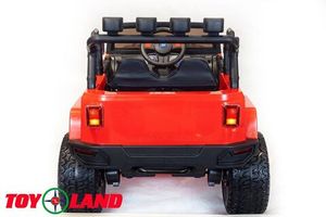 Детский электромобиль Toyland Jeep WHE 1688 красный