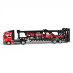 Автовоз ин. + 3 машинки, коробка W2212-12D