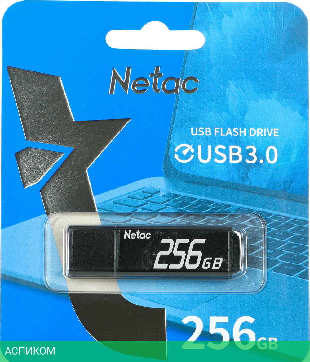 USB Flash-накопитель Netac U351 256Gb (NT03U351N-256G-30BK)