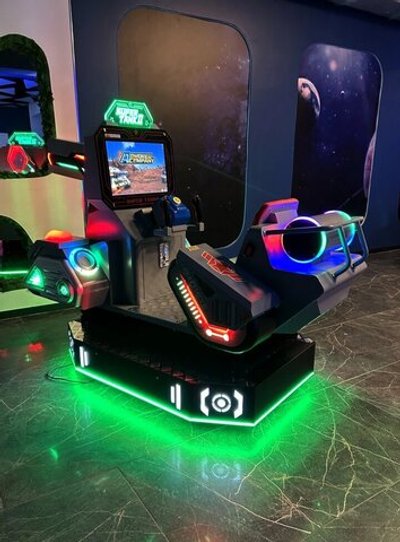 Детский игровой автомат с видео игрой "Супер Танки"