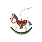 Лошадь-качалка, ёлочное украшение