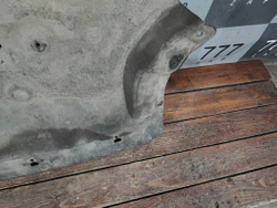 Пыльник двигателя BMW X5 (F15) 13-18 Б/У Оригинал 51757360155