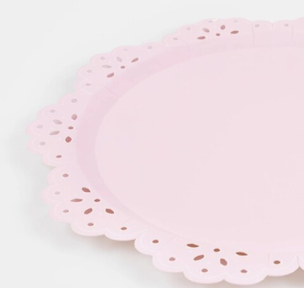 Тарелки подстановочные "Английское кружево" 8 шт. (33,7 х 33,7 см)