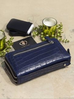 Борсетка из кожи крокодила WA-192