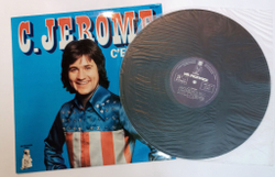 Винтажная виниловая пластинка LP C.Jerome CEst Moi (France 1975)