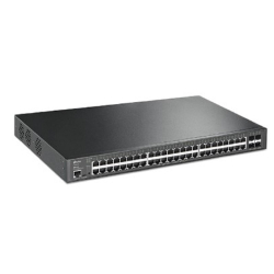 Коммутатор TP-Link SG3452XP Управляемый коммутатор JetStream уровня 2+ c 48 гигабитными портами PoE+ и 4 портами SFP+