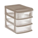 Бокс универсальный большой (3 секции) капучино