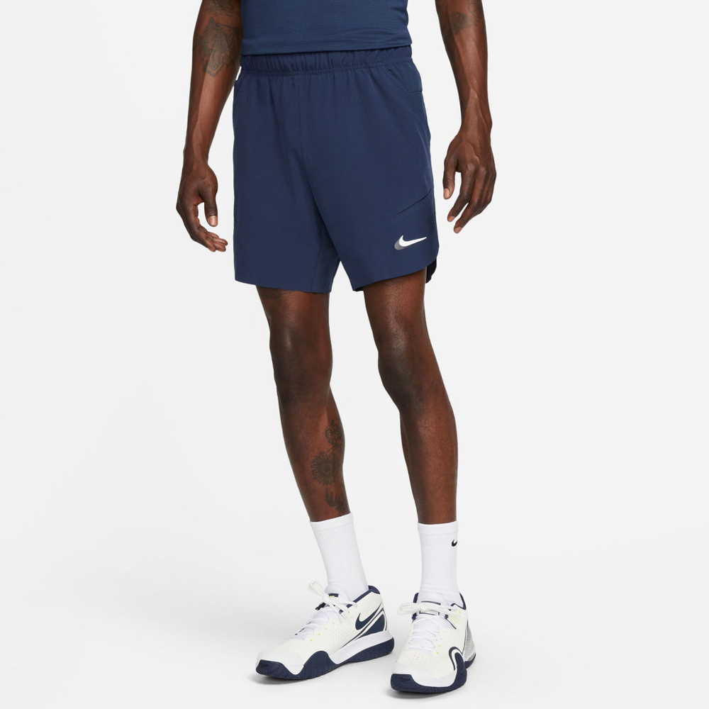 Мужские теннисные шорты Nike Dri-Fit Slam Shorts Men - Dark Blue