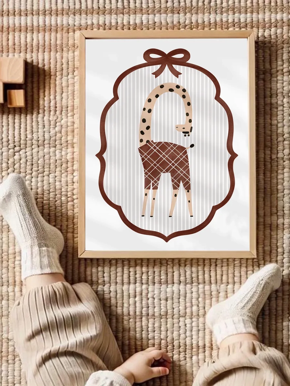 Постер для детской 50х70 см интерьерный