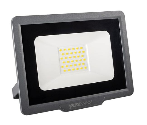 Прожектор светодиодный PFL-C3 50Вт 6500К IP65 закален. прозр. стекло JazzWay 5023581