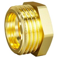 Футорка LD Pride DN20х15 латунь никель (бирка)