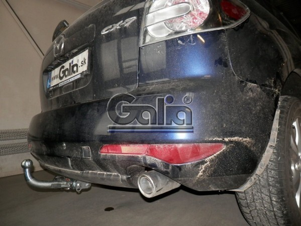 Фаркоп оцинкованный Galia M130A для Mazda CX-7 2006-2013(паспорт и сертификат в комплекте)(без электрики)