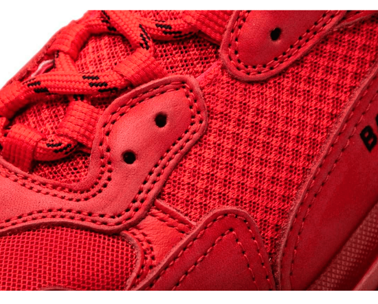 Кроссовки Balenciaga Triple S Clear Sole Red