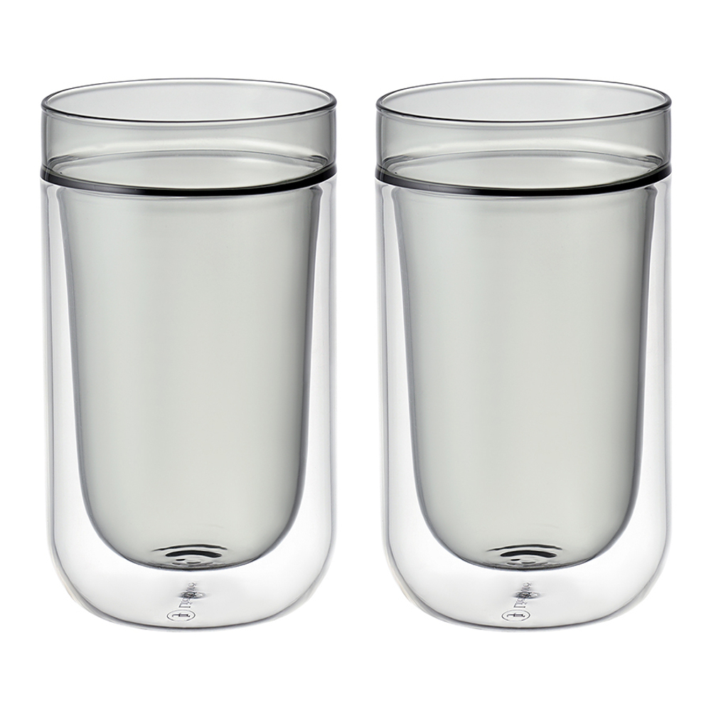 Набор стаканов pure, 280 мл, дымчато-серые, 2 шт.