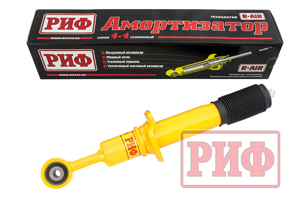Амортизатор усиленный передний Toyota Land Cruiser 200 2007+ штатный и лифт 0-50 мм РИФ