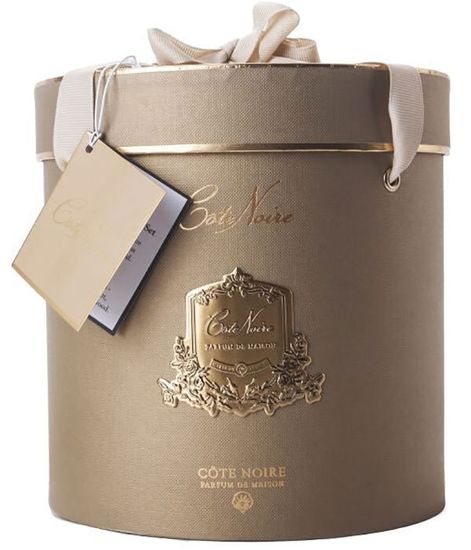 Blonde Vanilla, круглая кремовая свеча Арт-деко с кисточкой, Cote Noire