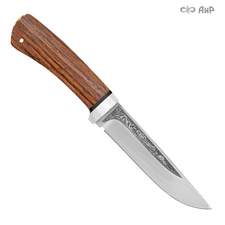 АиР Нож Лиса (орех, 95х18, ввертыш)