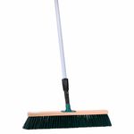 Щетка для уборки техническая, ширина 50 см, щетина 7,5 см, деревянная, еврорезьба, YORK, 120