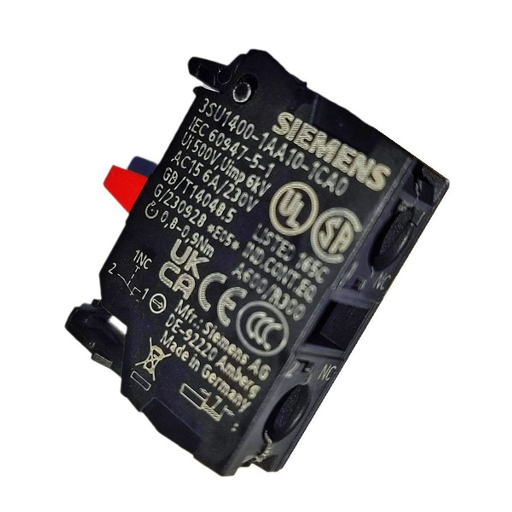 Контактный модуль Siemens 3SU1400-1AA10-1CA0