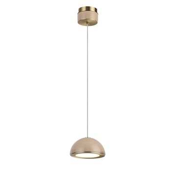 Подвес 6W 3000K 5453/6L светлая бронза/бежевый LULU Odeon Light Exclusive