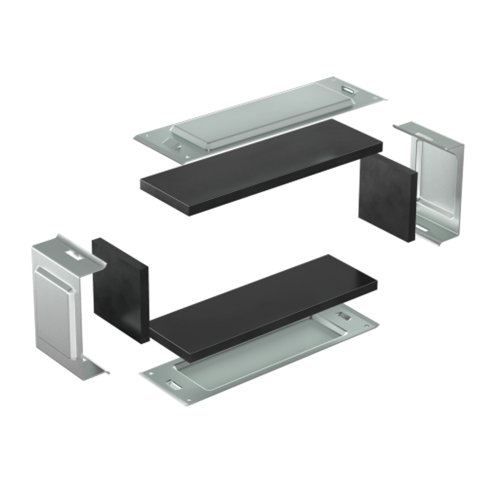 Комплект для обеспечения степени защиты IP44 в местах соединения секций лотков  600х80