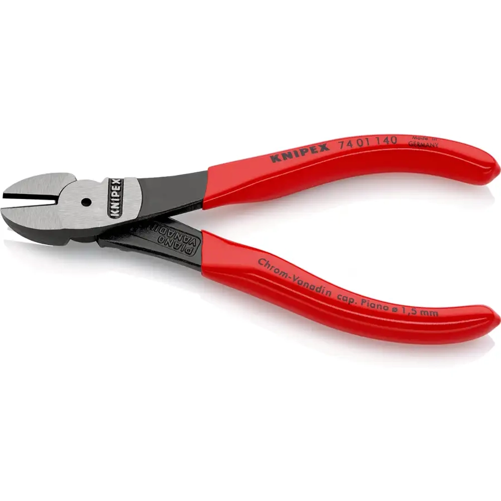Кусачки боковые особой мощности черненые 140 мм Knipex 74 01 140