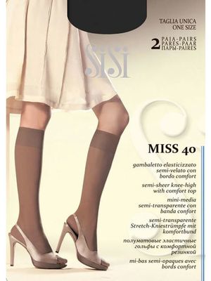 Женские гольфы Miss 40 (2 пары) Sisi