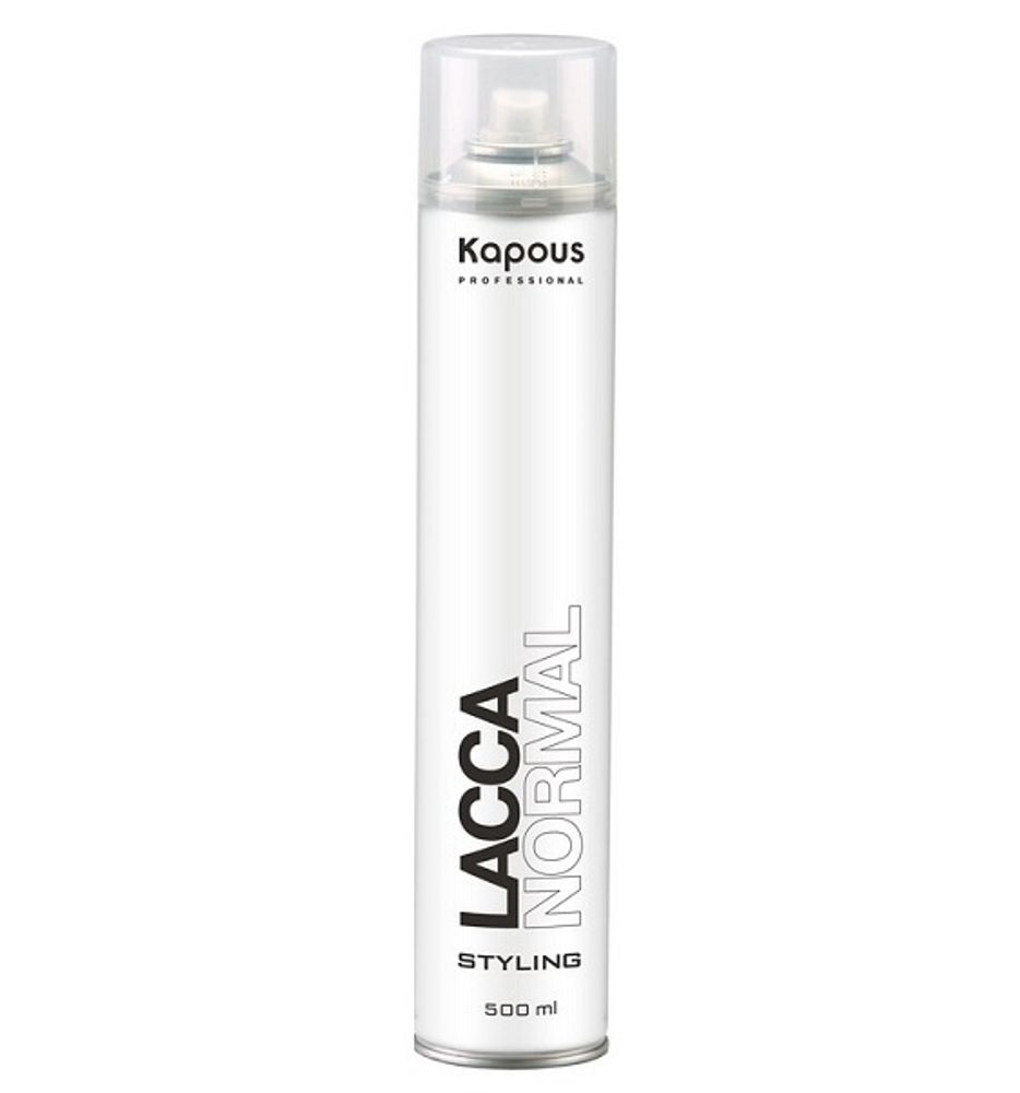 Kapous Professional Styling Лак для волос, аэрозольный, нормальная фиксация, 500 мл