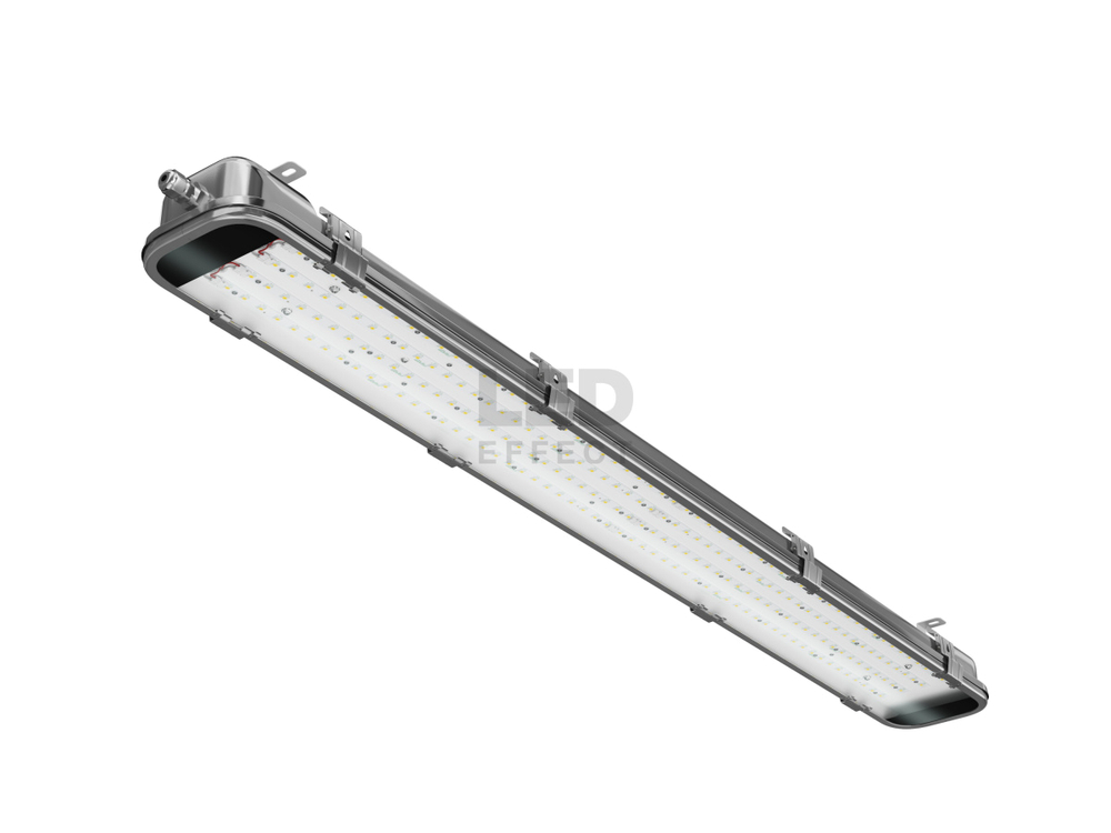 Светильник LED ДСП МЕТАН 53Вт 4710лм 5000К IP65 КСС Д 1283х165х75мм LED Effect