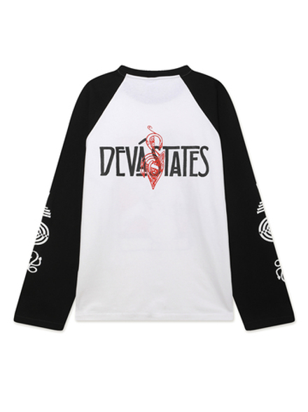 Мужской Лонгслив Raglan Tshirt - Jimmy - Black