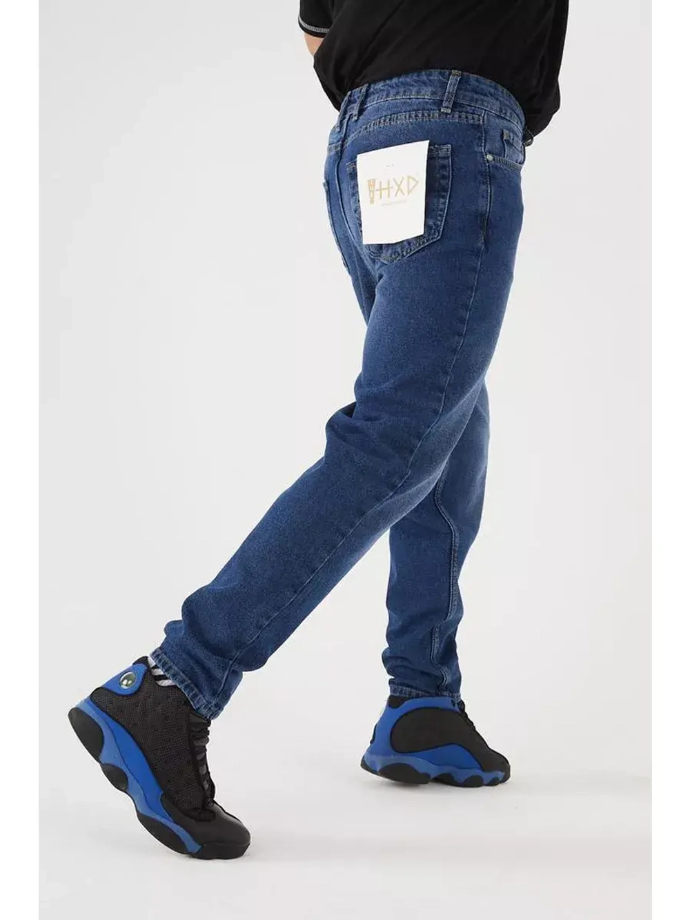 Джинсы мужские бананы