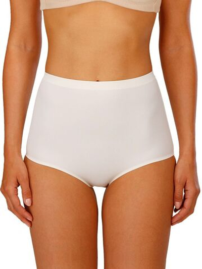 Набор из 2 трусов-макси из гладкого микроволокна (Размер: M) (Цвет: кремовый)