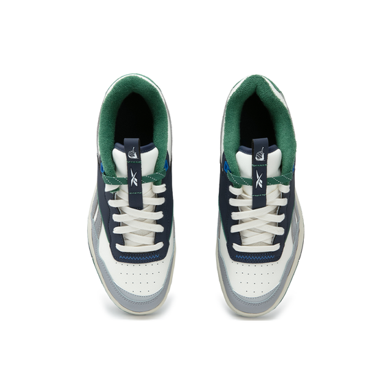 Reebok Винтажные баскетбольные кроссовки Low Top Бело-зеленый Унисекс