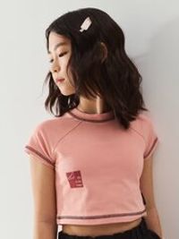 Футболка укороченная "Роза" 7+