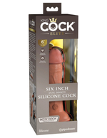 Фаллоимитатор KC Elite 6" Dual Density Silicone Dong- Tan Pipedream 577022PD