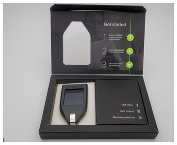 Криптовалютный кошелек Trezor Model T