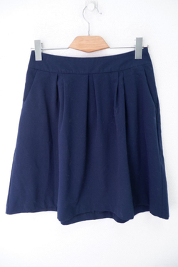 Юбка Zolla темно-синяя 44 размер
