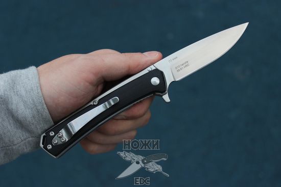 Складной нож VN "GERMES" K795D2 c клинком из стали D2, рукоять G10