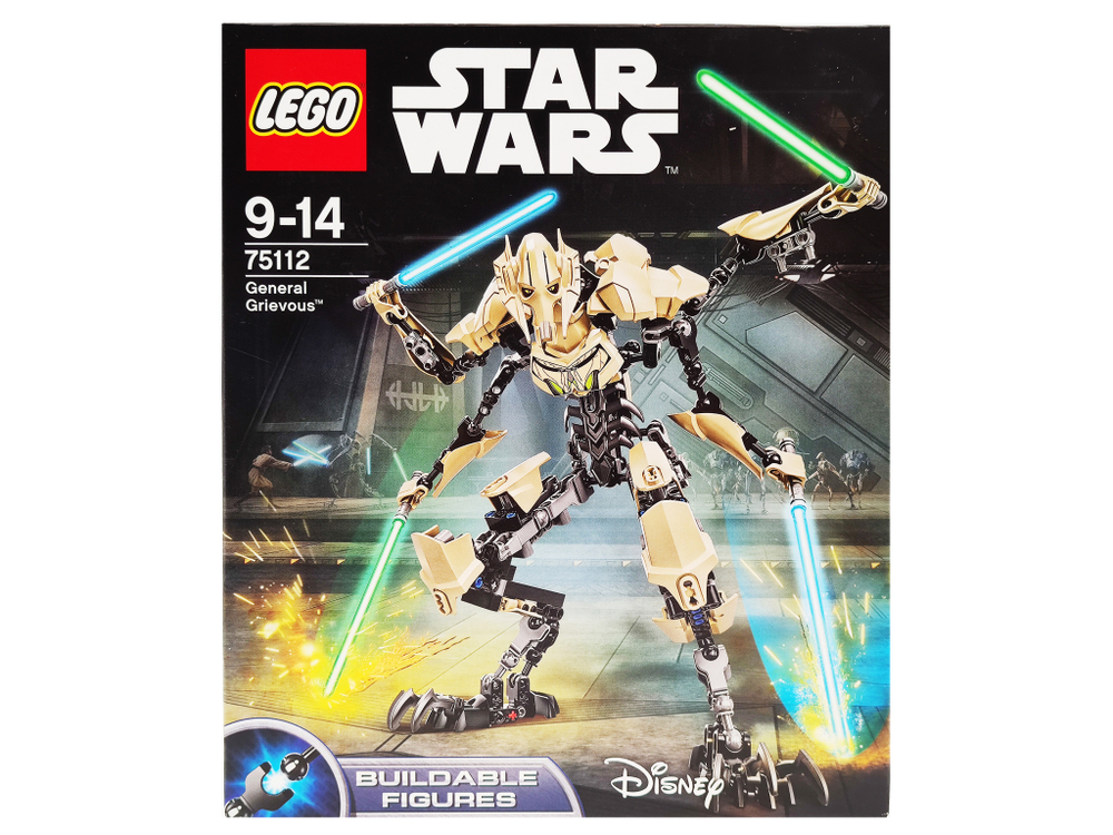 Конструктор LEGO Star Wars 75112 Генерал Гривус