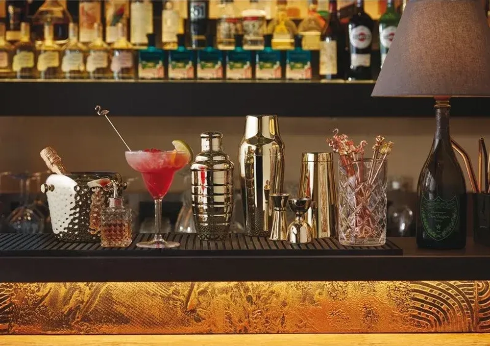 Sambonet Шейкер Sphera Bar 600 мл золото