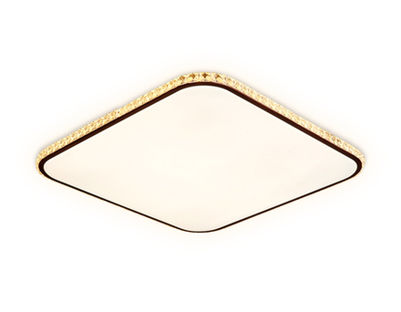 Ambrella Потолочный светодиодный светильник с пультом и дополнительной подсветкой Crystal FF76