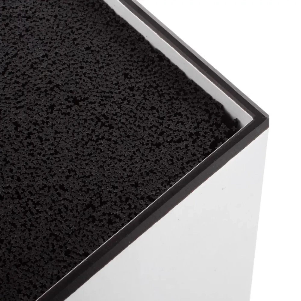 Подставка для кухонных ножей 11х11х24см ComposeEat Elegance белый