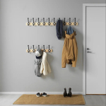 Вешалка настенная - IKEA KARTOTEK/КАРТОТЕК ИКЕА, 18х60 см,  бежевый