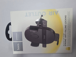 Автодержатель HOCO H18  (air  outlet) black