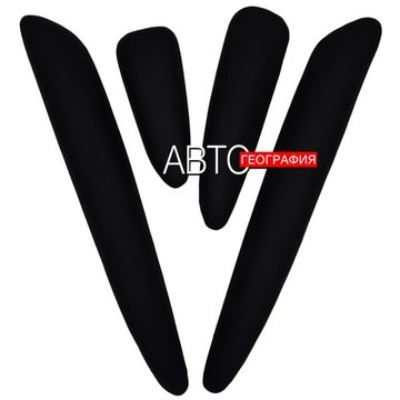 Мягкие накладки на ручки дверей Lada Granta (2011-наст. время) из экокожи