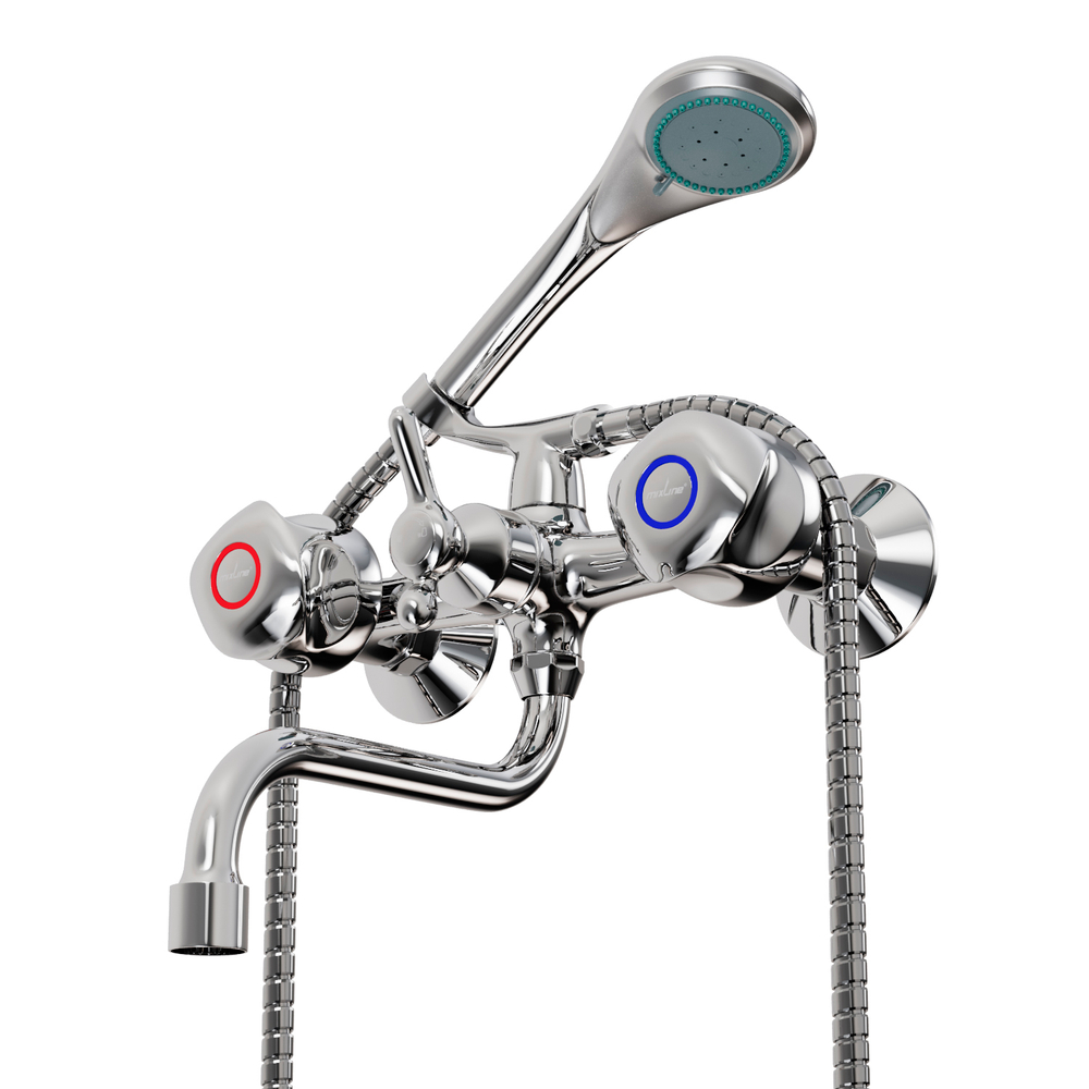 Смеситель для ванны и раковины 1/2 кер. MIXLINE ML01-02