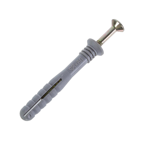 Дюбель-гвоздь 8х60, полипропиленовый, потай по низкой цене