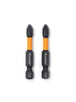 Биты намагниченные торсионные IMPACT S2 PZ2 x 50 мм 2 шт RAGE by VIRA