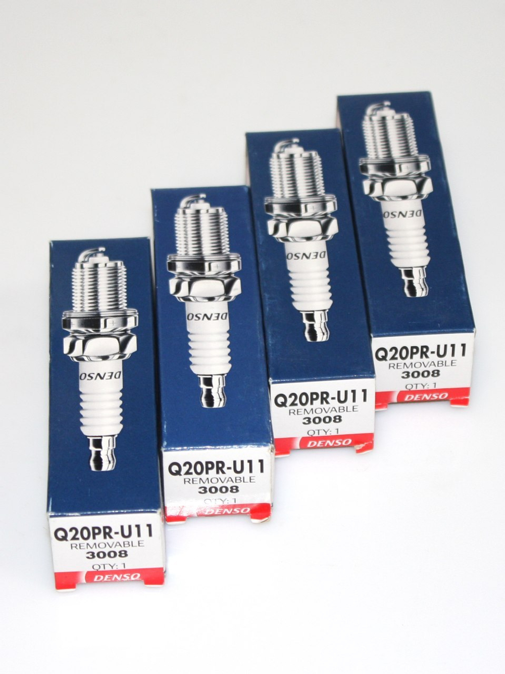 Свечи зажигания Denso Q20PRU11 (Комплект 4 шт.)